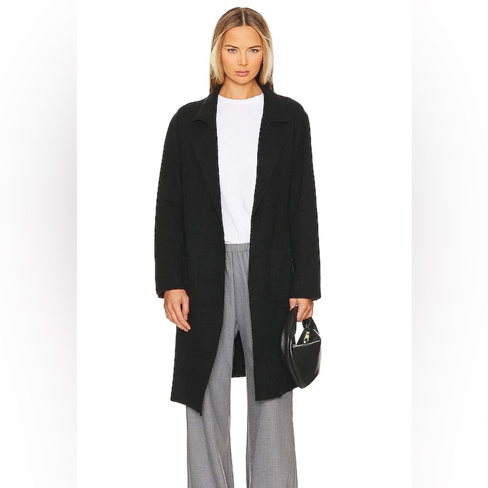 Stitches & Stripes Remy Coat In Black NWT Medium